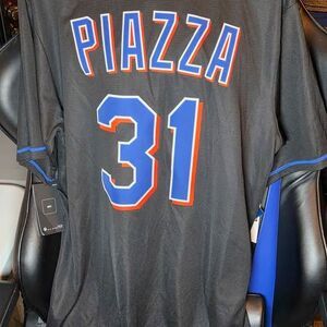Mike Piazza New York Mets Mens Large Baseball Jersey